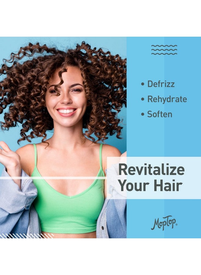 MopTop Daily Conditioner Natural Hair Moisturizer Reduces Frizz Aloe Sea Botanicals & Honey Color Safe For All Hair Types Curly Wavy Thin Coily (8 Oz) - Image 3