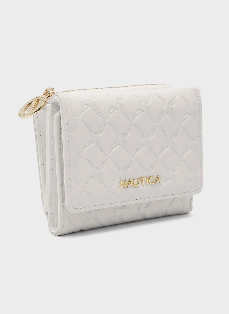 NAUTICA  MARY Tri-Fold Monogram Wallet for Women | Best Price UAE