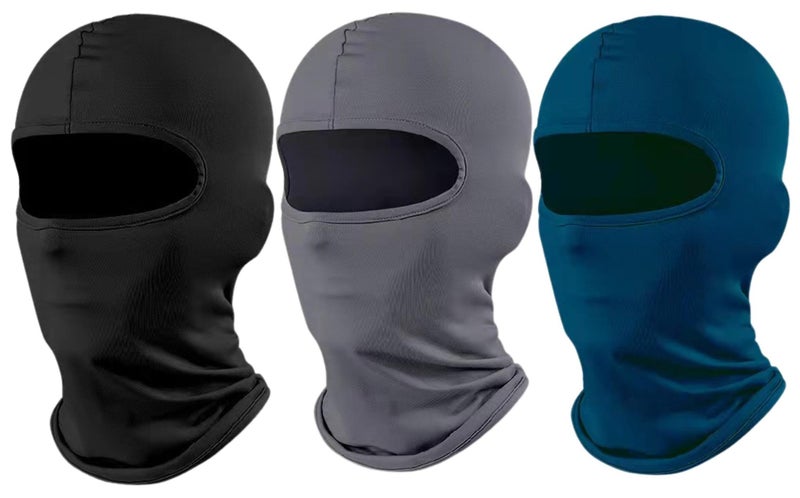 SARAOONT 3 Piece Summer Motorcycle face cover  Cooling Neck Gaiter UV Protector Mask for Men/Women - Image 1