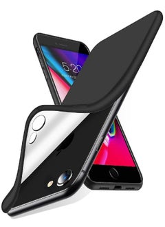 TORRAS iPhone 7 Case/iPhone 8 Case, Air SeriesSlim Fit Ultra Thin and Slim Soft Gel Case Cover for iPhone 7/8 - Black