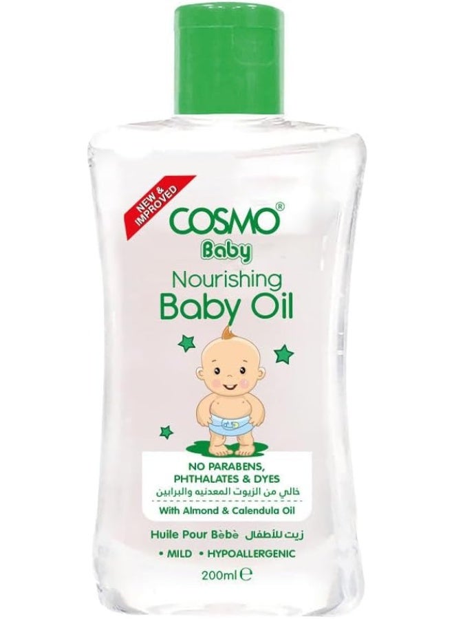 COSMO Baby Nourishing Baby Oil 200ml