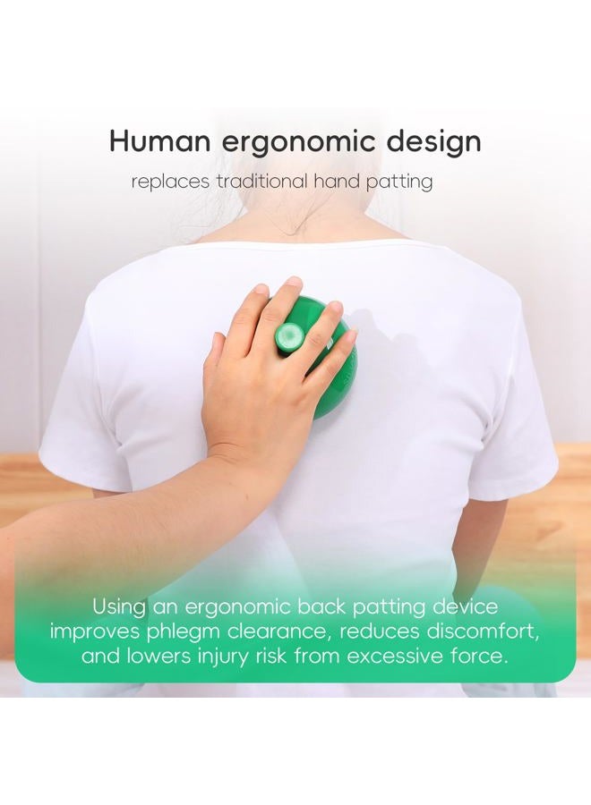 Fanwer Palm Chest Percussion Cup (Small) - Chest Physical Therapy Cup, Break up Mucus, Phlegm Remover, Percussion Treatment for Expectoration Problem and Long-Term Bed Rest Basic Nursing Work - Image 2
