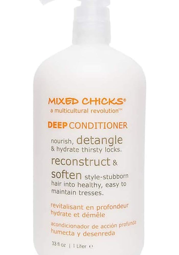 Mixed Chicks Deep Conditioner - 1000 ml for Nourishing and Detangling Hair - Image 1