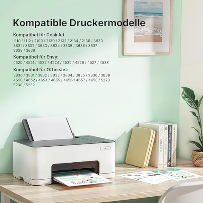 302 XL FOR HP 302 PRINTER CARTRIDGES MULTIPACK 302XL CARTRIDGE FOR HP ENVY 4525 4520 4522 4527 4524 DESKJET 3630 3636 3638 3639 OFFICEJET 3830 3831 3833 (1 BLACK 1 BLACK 1 2 PACK COLOR,2PACKINK - Image 3