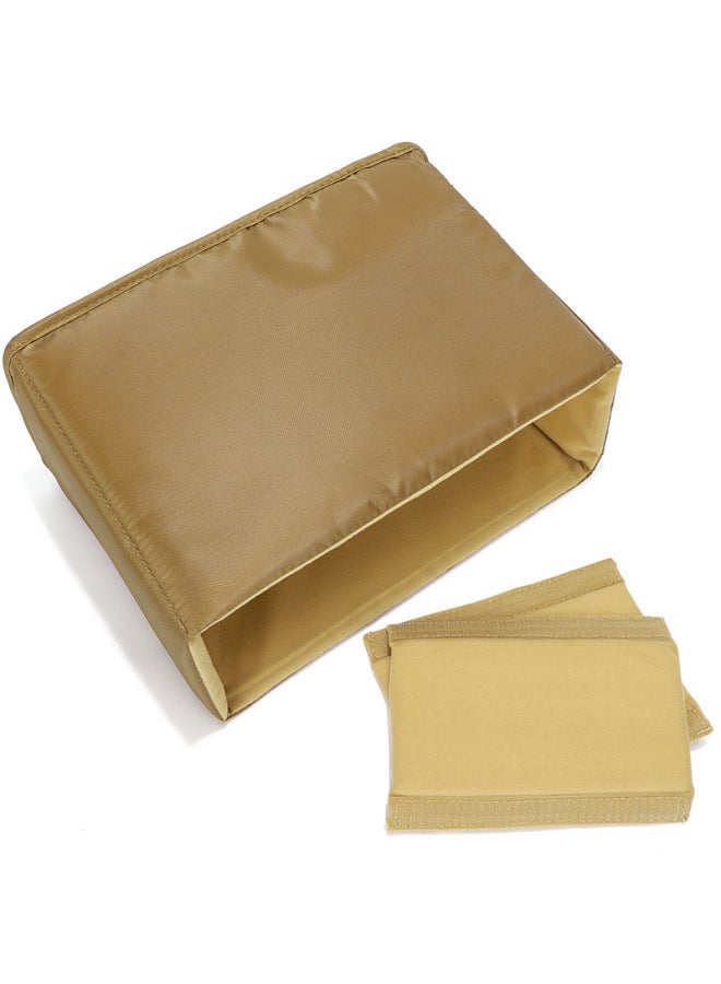Digital SLR Camera Storage Bag Removable Independent Liner Shockproof Drop-proof Thickened Liner Bag-Color:09 Brown  - Image 1