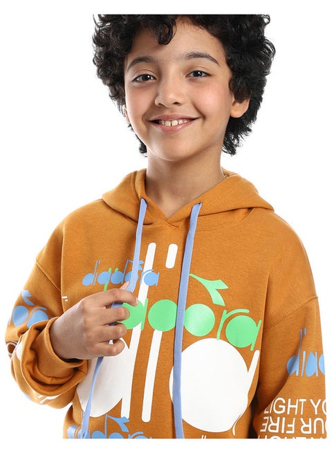 Hoodie Printed Boys Sweatshirt