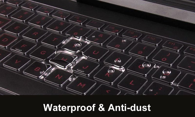 Oaky Keyboard Protector for Dell G3 G5 G7 Gaming Laptop, Dell G3 3500 3579 3590 3779, Dell G5 5500 5505 5587 5590 Keyboard Cover, Dell G7 7588 7590 7790 TPU Keyboard Protector Skin TPU - Image 4