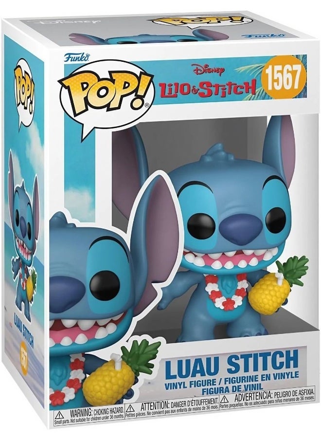 Funko Funko POP! Disney Lilo & Stitch Luau Stitch Vinyl Figure (9.8 cm)  - Image 1