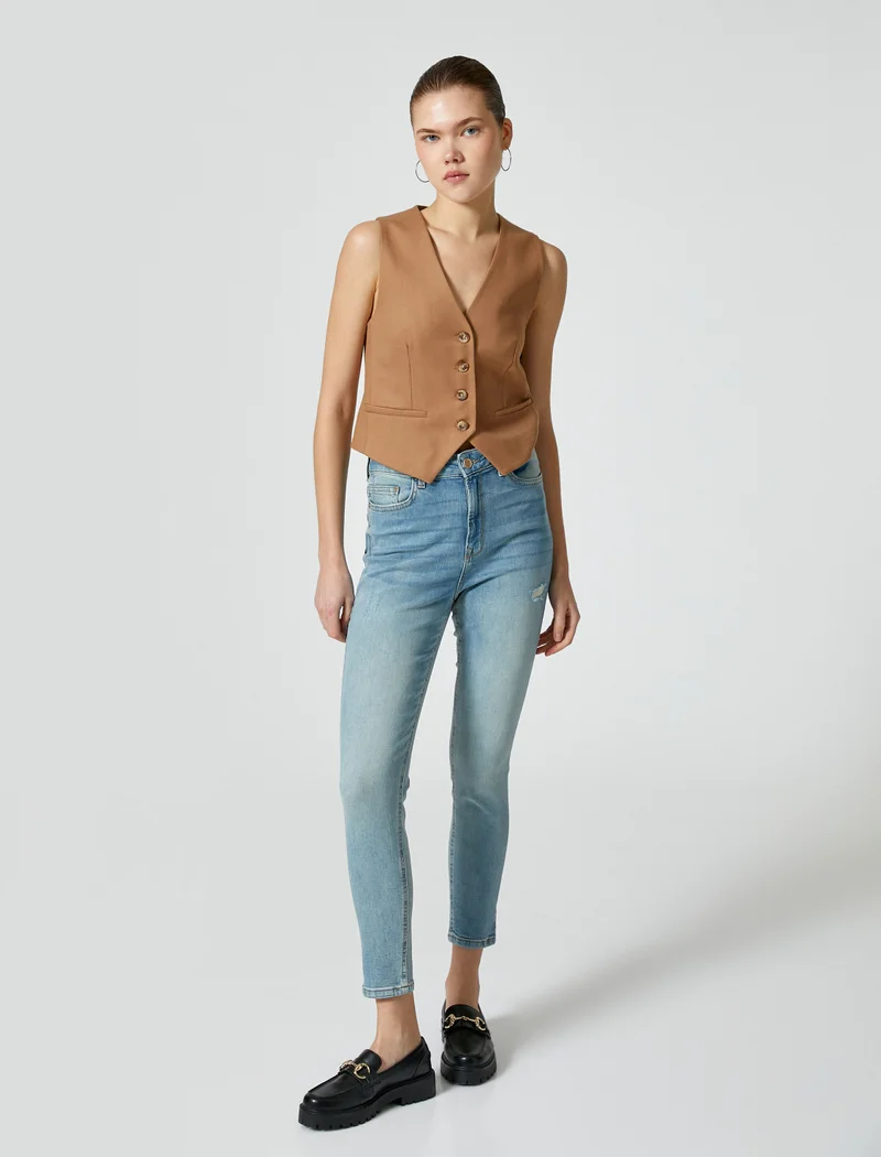 KOTON High Rise Skinny Jean