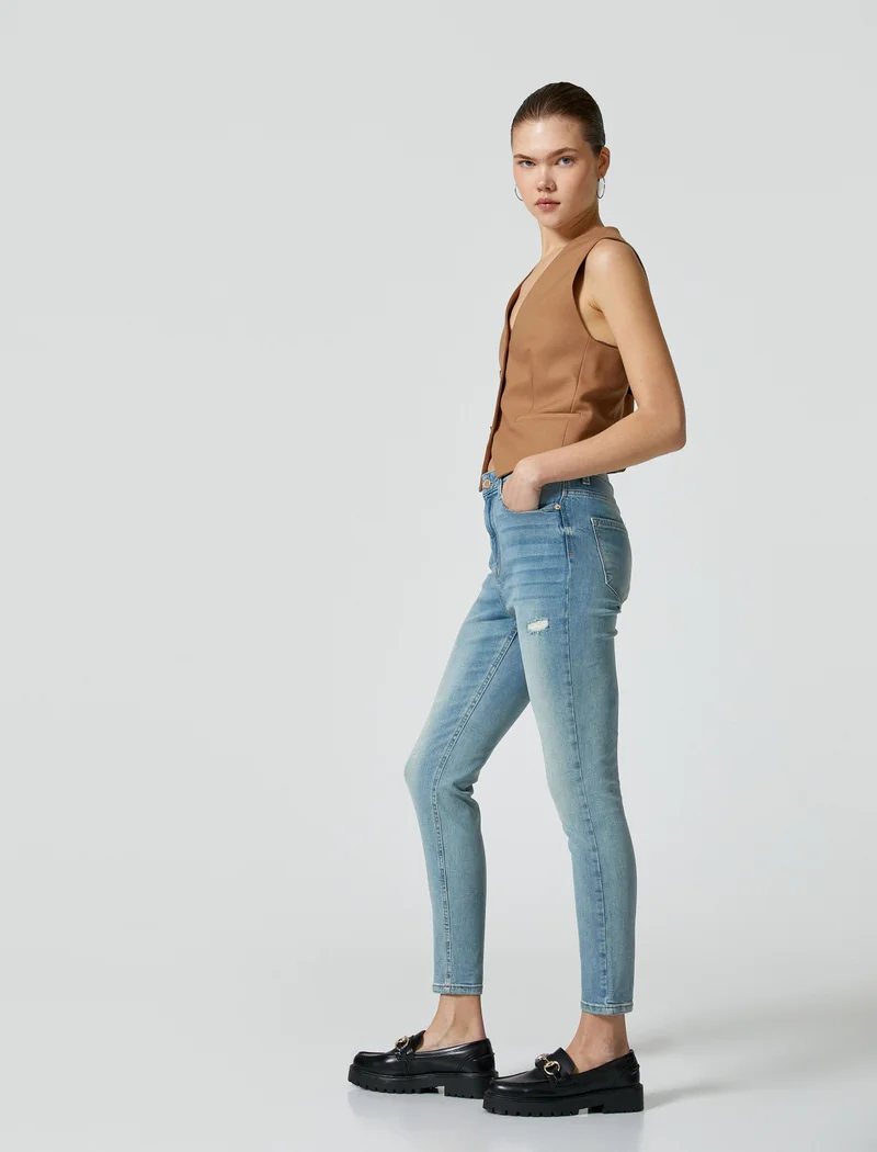 KOTON High Rise Skinny Jean