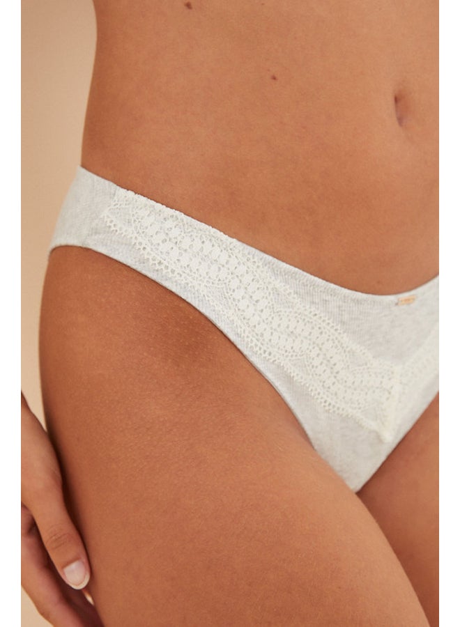 women'secret lace Brazilian panties - Image 3