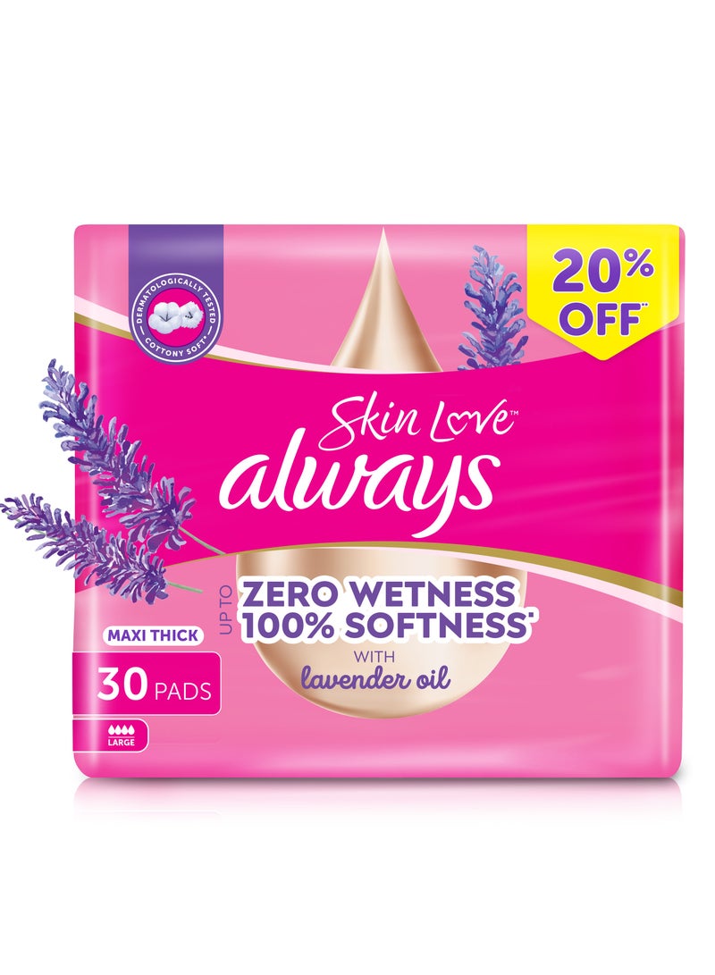 Always Pads Thick Skin Love Regular Flow - Image 1