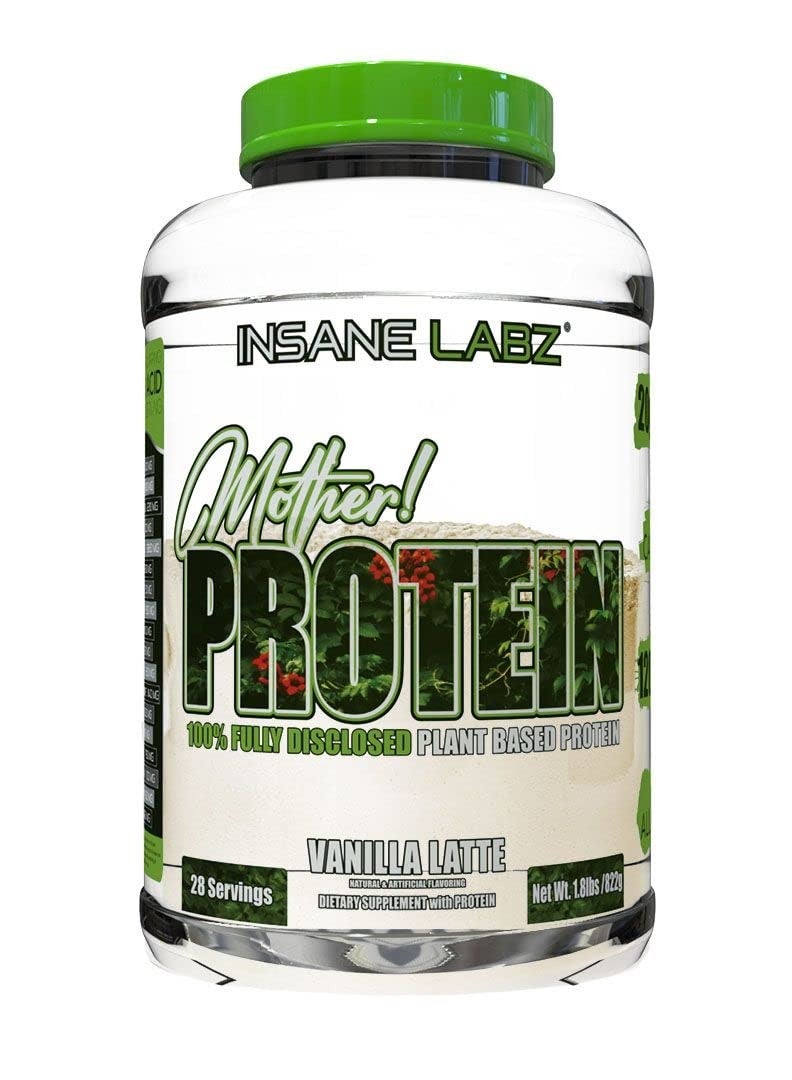 Insane Labz Mother Protein 100% Fully Disclosed Plant Based Protein Vanilla Latte - Image 1