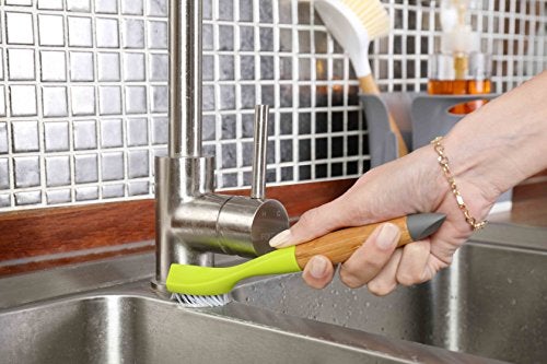 Full Circle Micro Manager Home & Kitchen Detail Cleaning Brush, Green, (Model: FC17132G) - Image 2