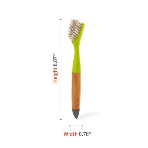 Full Circle Micro Manager Home & Kitchen Detail Cleaning Brush, Green, (Model: FC17132G) - Image 5
