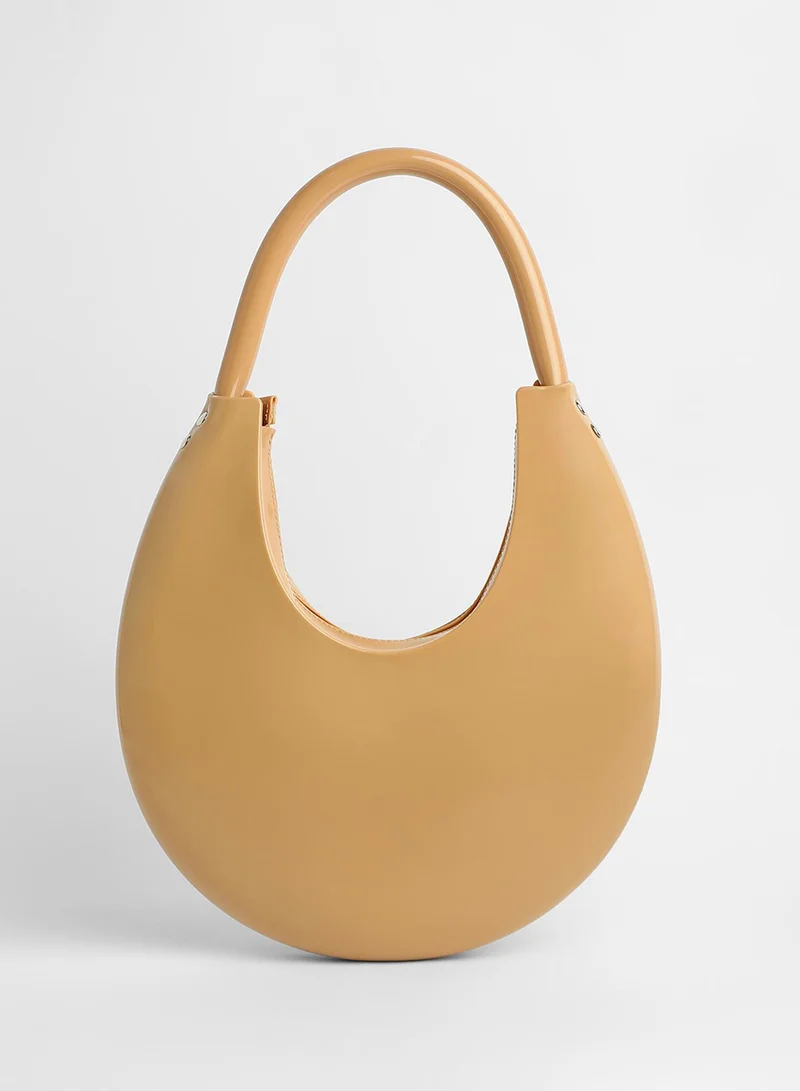 صوص هاوت The Lucida Hobo Bag - Tan Brown