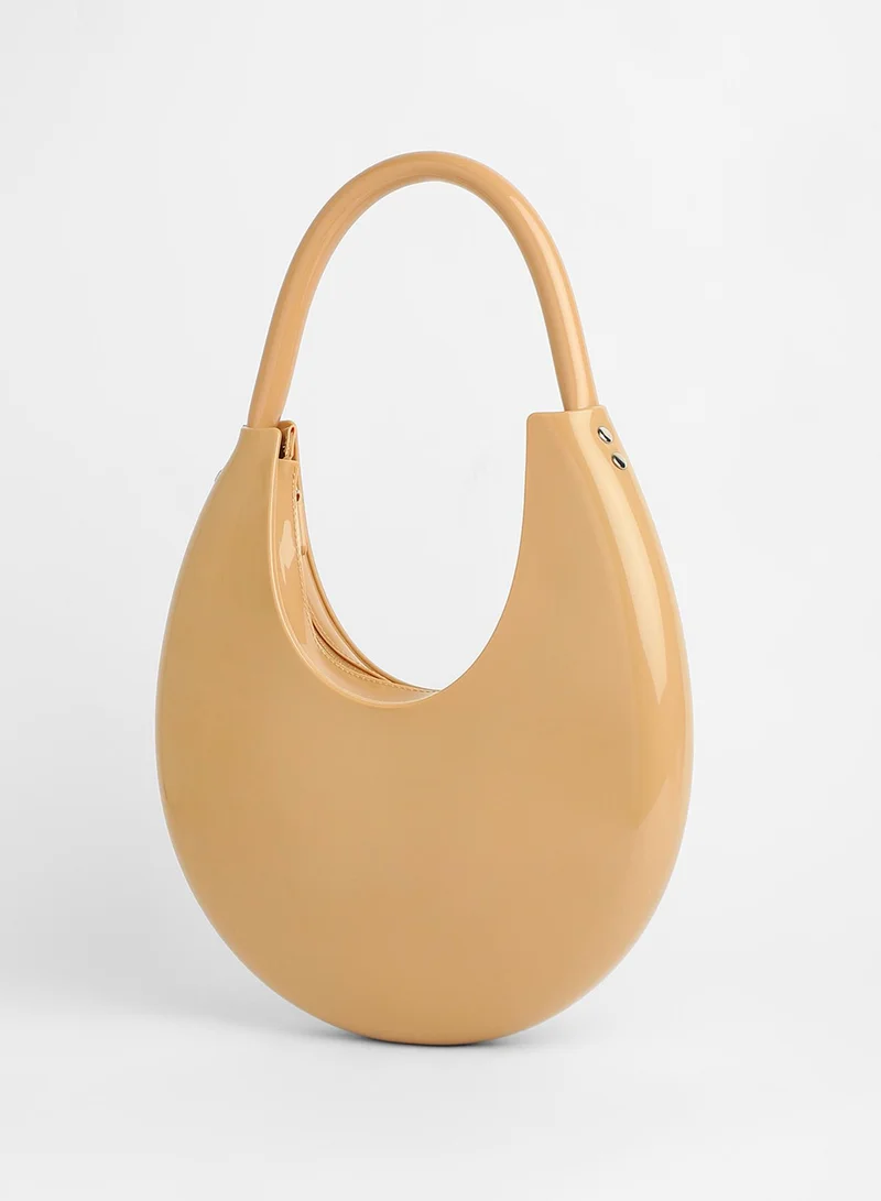 صوص هاوت The Lucida Hobo Bag - Tan Brown