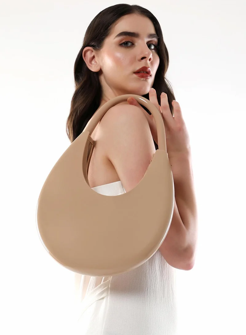 صوص هاوت The Lucida Hobo Bag - Tan Brown