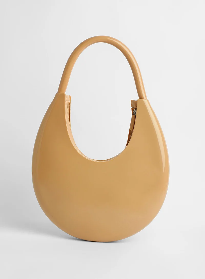 صوص هاوت The Lucida Hobo Bag - Tan Brown
