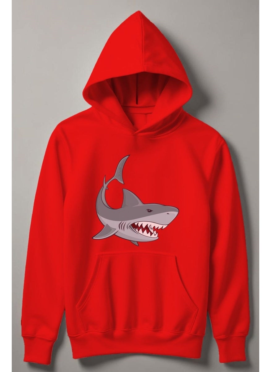 Shark Printed Hooded Kids Sweatshirt 12490 - pzsku/ZE42E957EF77A993764A9Z/45/_/1735848480/4c912af5-7032-4742-ab3c-527d195b32bc