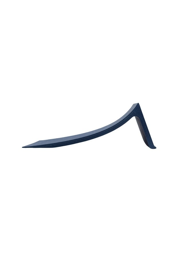 Teak Tuning Fingerboard Poly Launch Kicker Ramp - 4.5" Long, 3" Wide, 1.5" Tall - Fingerboard Obstacle in Blue Steel Colorway - Image 4