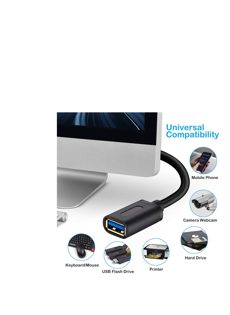 Terabyte - USB Extension Cable 5Mtr,USB A Male to Female Extension Cord USB 3.0 Extender 5Gbps Data Transfer Compatible with Webcam, Phone, USB hub, Mouse, Keyboard, Hard Drive, Headset, - Image 1