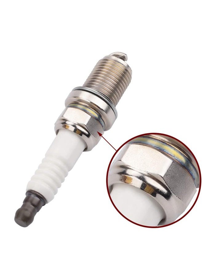 Butom Pack of 4 491055 Spark Plug for Champion RC12YC John Deere M78543 Kohler 25 132 12-S 12 132 02-S Briggs & Stratton 491055S 491055T 805015 72347 Husqvarna 531308128 - Image 4
