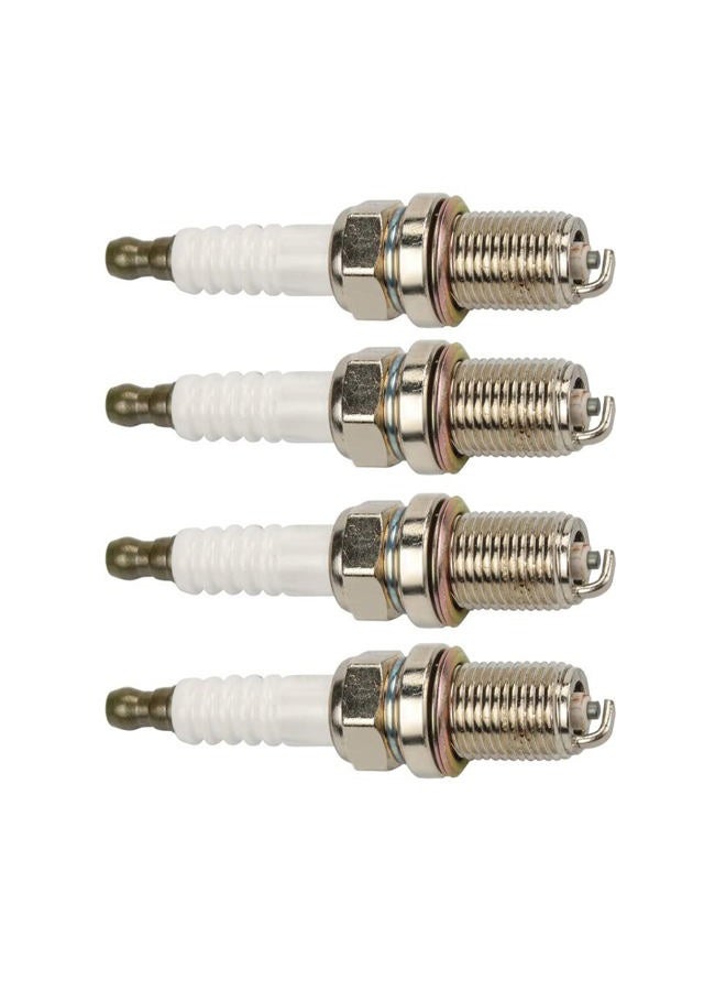 Butom Pack of 4 491055 Spark Plug for Champion RC12YC John Deere M78543 Kohler 25 132 12-S 12 132 02-S Briggs & Stratton 491055S 491055T 805015 72347 Husqvarna 531308128 - Image 1