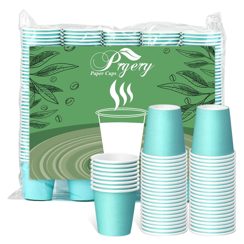 200 Pack 3 oz Paper Cups Bathroom Cups DisposableMoushwash Cups Small Snack Cups for Water JuiceCandy Ideal for Party Bathroom and OfficeBlue