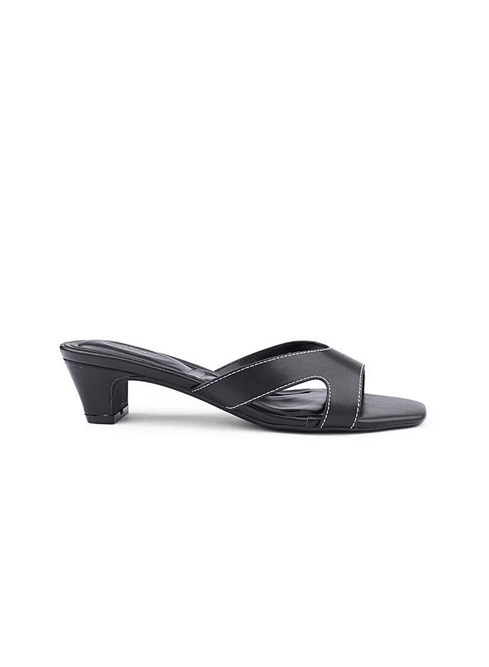 أيقون Embellished Strappy Heeled Mules