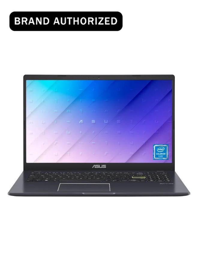 Vivobook Go 15 Laptop, Intel Celeron N4500 Processor, 4GB RAM, 128GB SSD, 15.6" HD Display, Windows 11 Home, English & Arabic Backlit Keyboard, 1 Year Warranty | E510KAB-BR1140WS Star Black