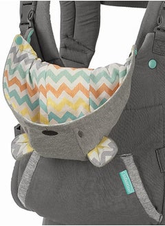 Arababy Up Ergonomic Hoodie Baby Carrier With Removable Canopy, Grey - IN005331  - Image 2
