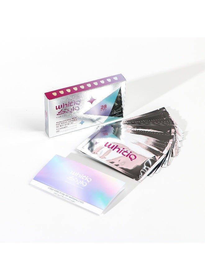 Whitiq PAP dry teeth whitening strips - Charcoal - Image 1