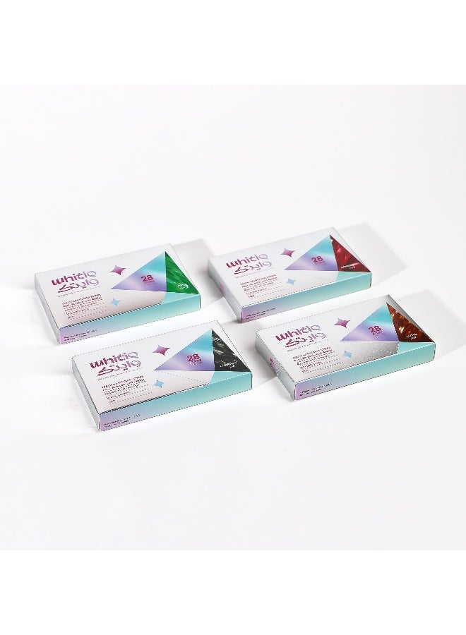 Whitiq PAP dry teeth whitening strips - Charcoal - Image 3