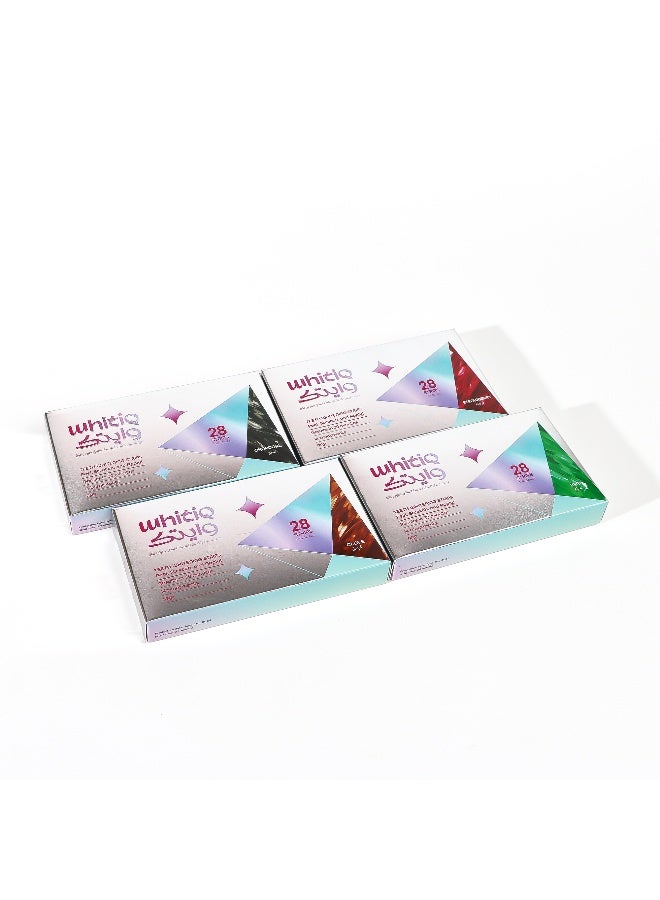 Whitiq PAP dry teeth whitening strips - Charcoal - Image 4