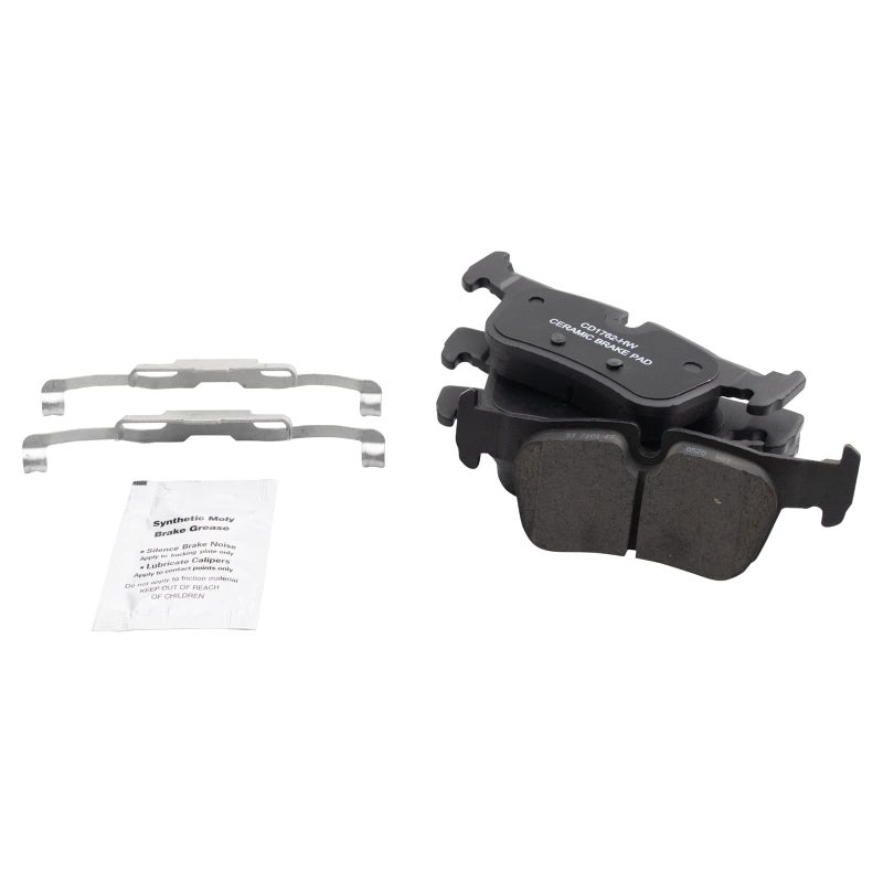 TRQ Rear Brake Pads Ceramic Compatible with 20202021 BMW 228i xDrive Gran Coupe 20142020 i3 20182020 i3s 20162021 X1 20182021 X2 Mini Cooper Clubman 20172021 Cooper Countryman