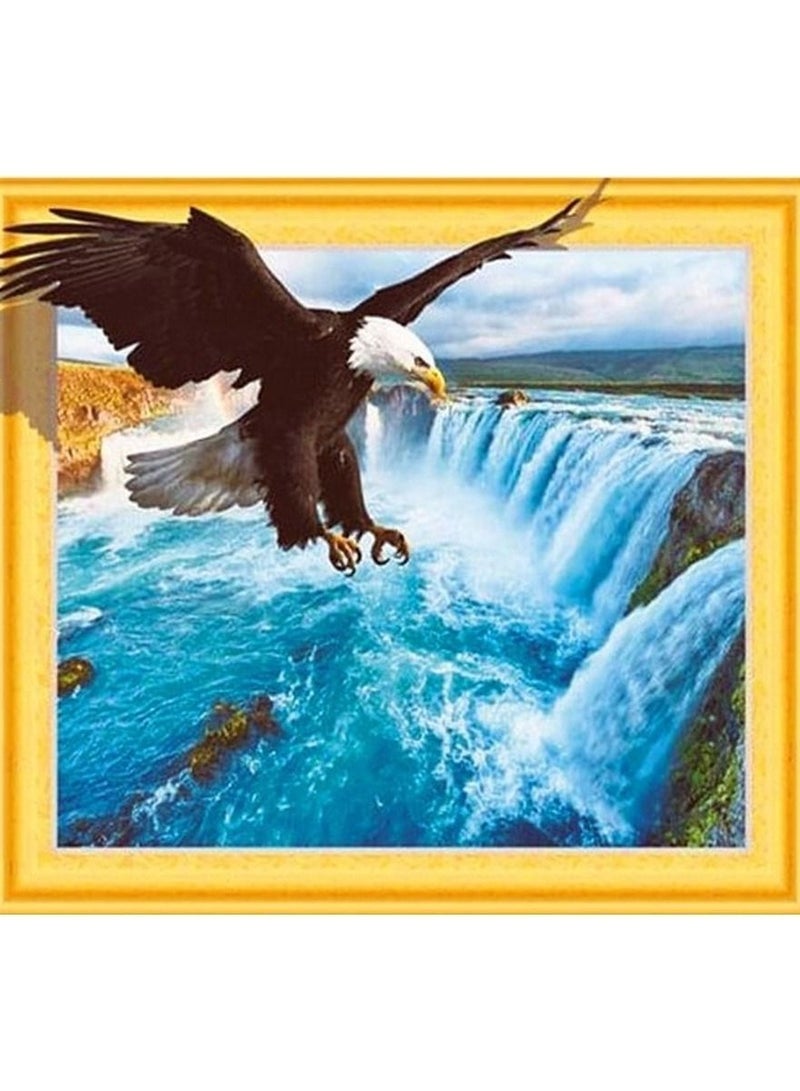 STRATEG DIY 5D Round Diamond Painting Multicolor - Image 1