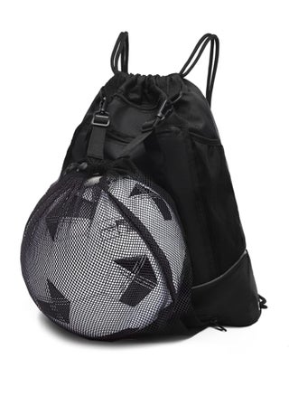 Drawstring Football Bag Soccer Backpack with Detachable Mesh Bag Waterproof Draw String Back Sack with Zip Pocket - pzsku/ZE42F455F0DD8DE712D09Z/45/_/1698667121/28d76707-0bda-47c6-9077-82a93ab705c0