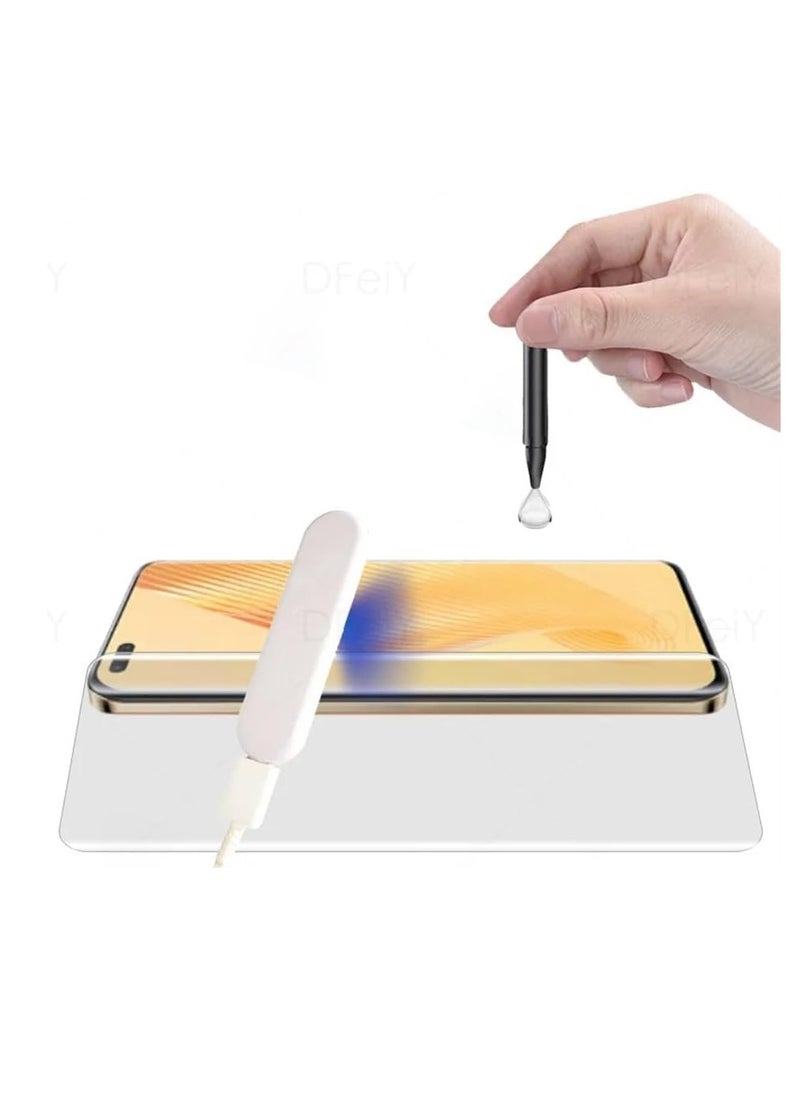 Generic ull Glass Screen Protector For Honor 200  Tempered Glass Full Glue Cover Screen Protector For Fingerprint Unlock Screen Glass Film  - Image 4