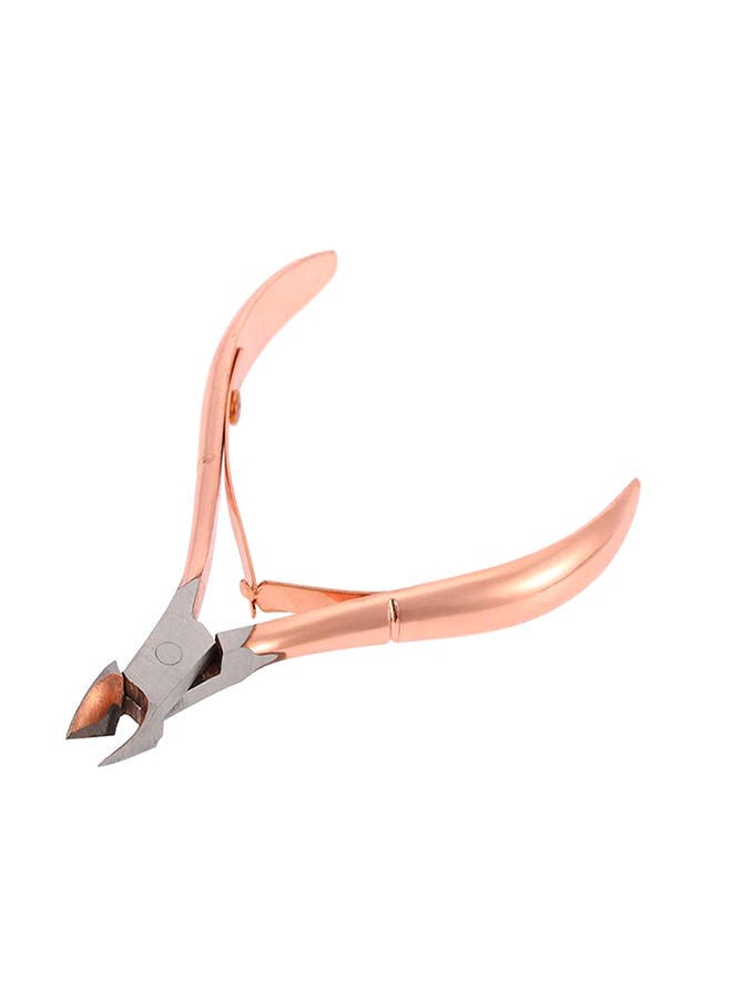 NIBEMINENT Stainless Steel Nail Clipper Champagne color 6x0.8x10centimeter - Image 1