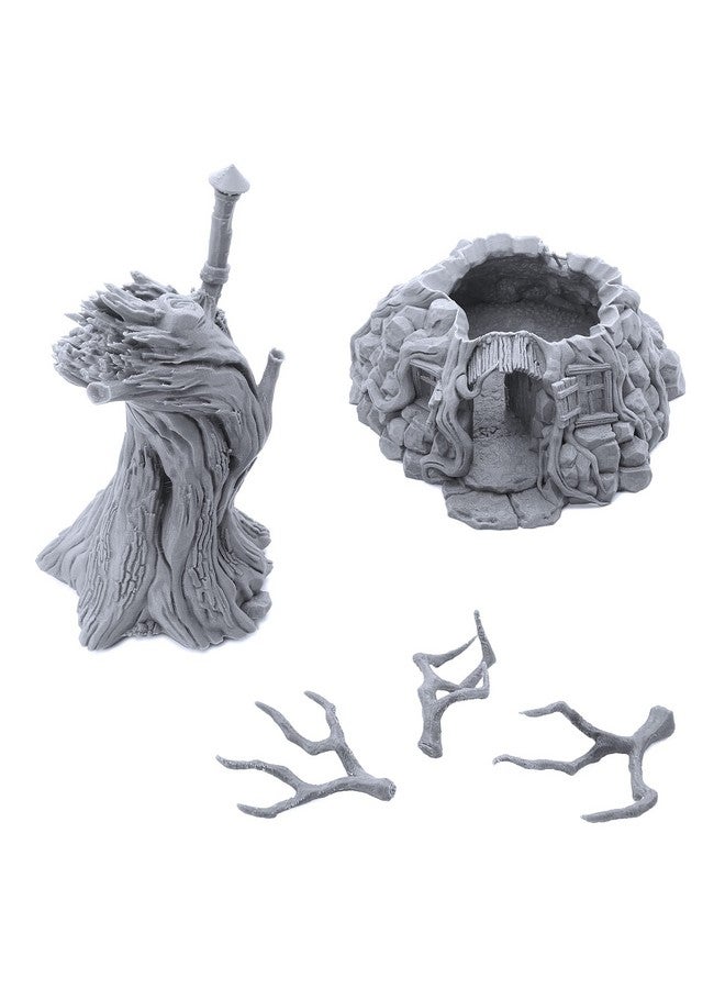 EnderToys Witch's Hovel DND Terrain Compatible with Dungeons and Dragons, 28mm Miniature Wargaming, Tabletop RPGs, Wargame Scenery - Image 5