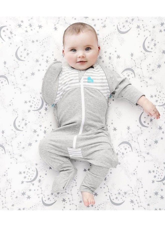 Swaddle Up Transition Suit 1.0 Tog Gray Large 1924 Lbs Patented Zipoff Wings And Unique Selfsoothing Sleeves Safely Transition From Swaddled To Armsfree Before Rolling Over - pzsku/ZE42F74574A271D30D0E5Z/45/_/1688970411/0e706830-aeff-4b8e-8224-9e2b8ad70e86