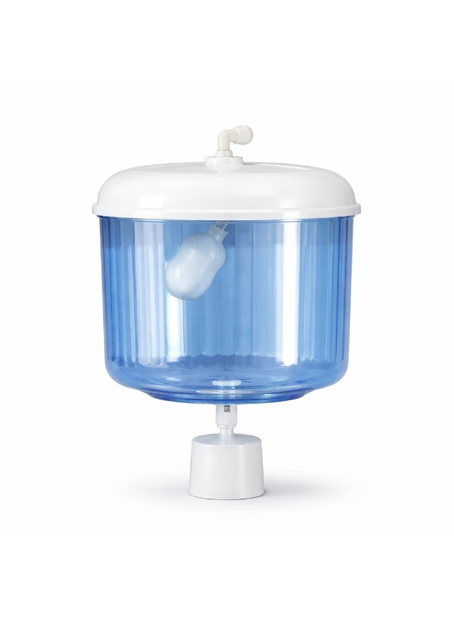 قارورة مياه توصيل مباشر لمبرد المياه مع فلتر مياه + محبس إيزي + مشترك حرف T + خرطوم 15 متر + بكرة تيفلون + جهاز قياس TDS + قاطع خرطوم - Image 2