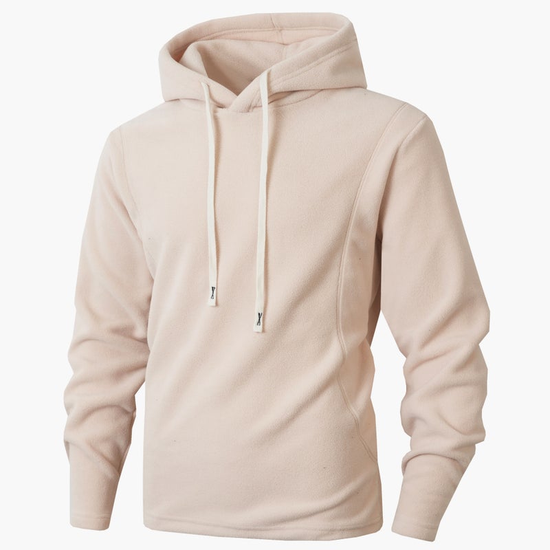 Men's Plus Size Hooded Casual Fleece Hoodie Sweatshirt Outerwear - Image 2