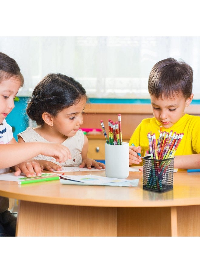 ايباك أقلام تلوين التعادل، أقلام ملونة مستديرة، أقلام ملونة قوس قزح، أقلام خشبية متدرجة اللون مع ممحاة علوية للمنزل والمكتب والمدرسة والفصول الدراسية والرسم والأنشطة التعليمية (48 قطعة) - Image 4