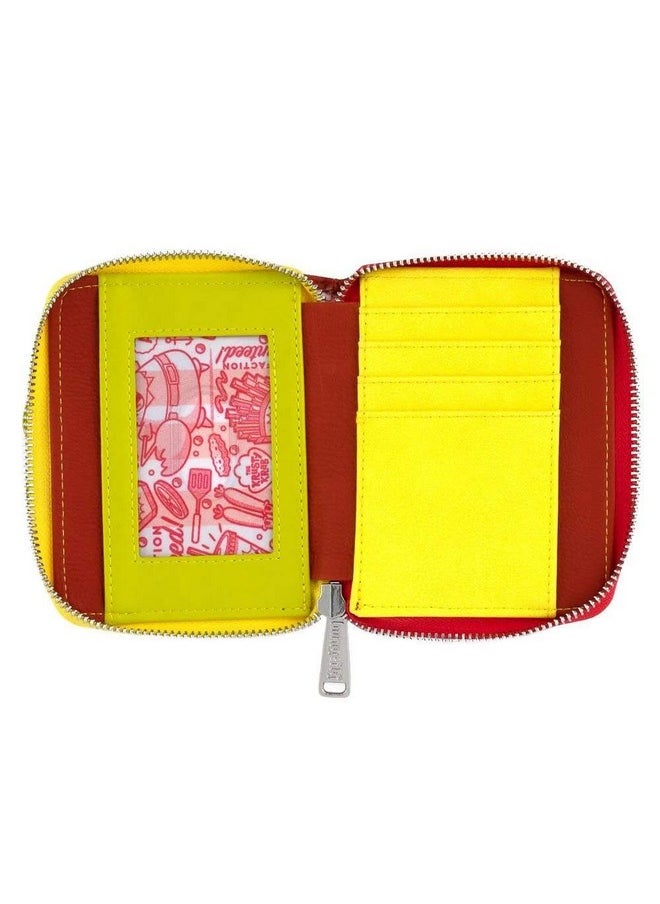 Loungefly - X Spongebob Squarepants Plankton Krabby Patty Ziparound Wallet (Multi) - Image 1