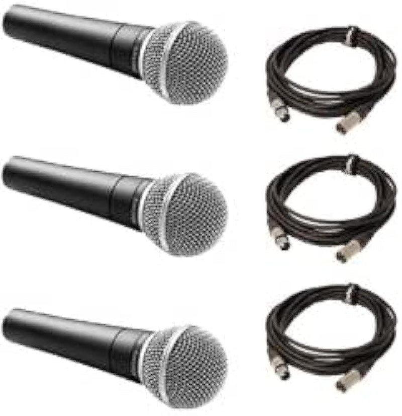 SM58 + XLR 3 Microphone Audio Microphone Wire Microphone