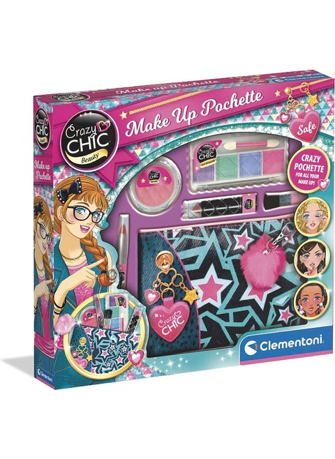 Clementoni Crazy Chic Pochette Make Up, For All Your Make Up!