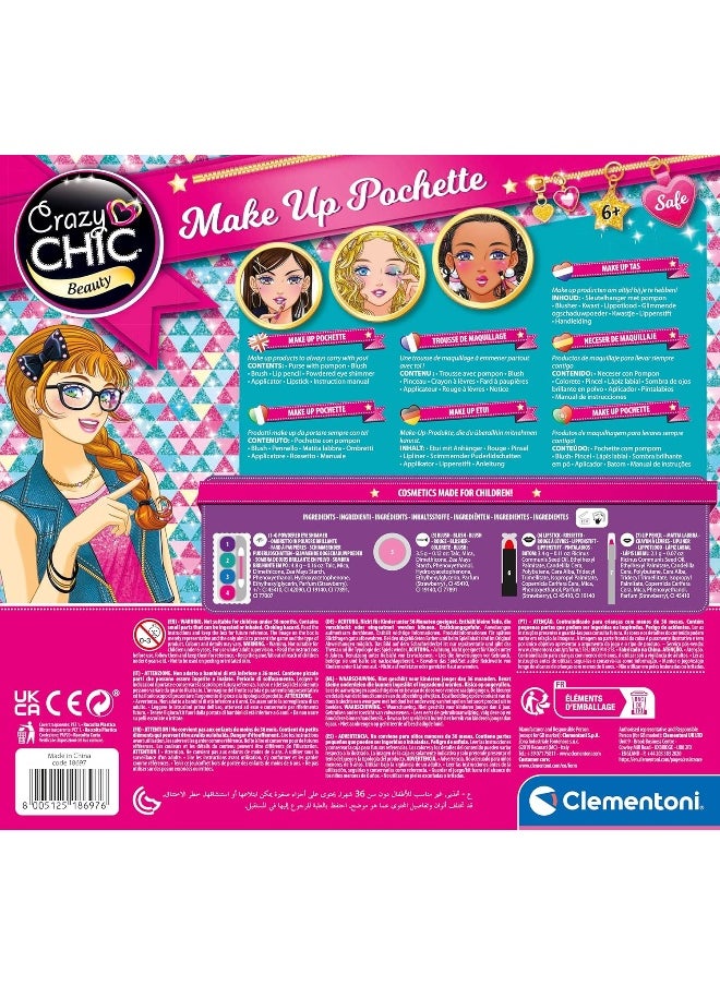 Clementoni Crazy Chic Pochette Make Up, For All Your Make Up!