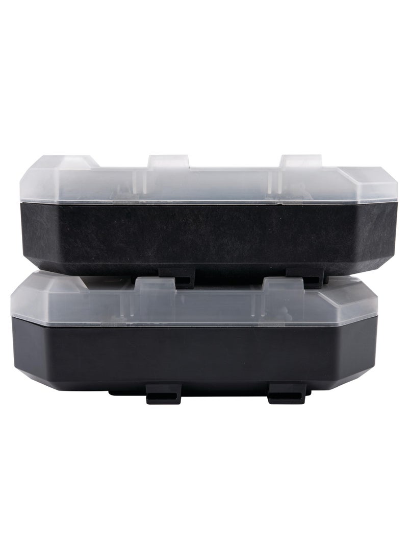 Performance Tool Performance Tool W5266 Stackable Storage Bins with Removable Dividers and Secure Latches for Hardware Organization and Portability  - Image 5